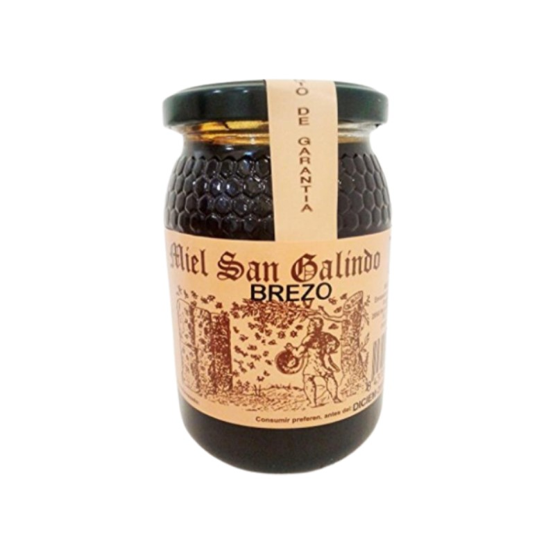 Miel brezo 500gr s.galindo