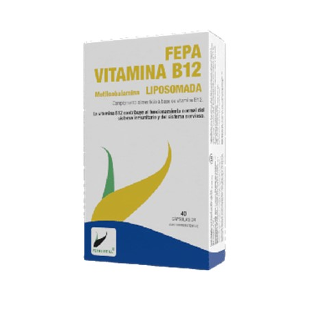 Fepa vitamina b12 liposomada metilcobalamina 40cap