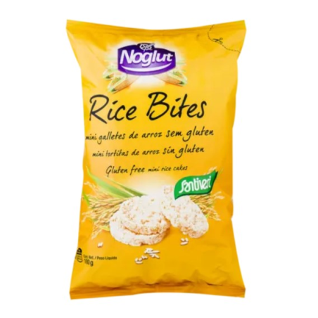 Noglut tortitas arroz mini rice bites santiveri