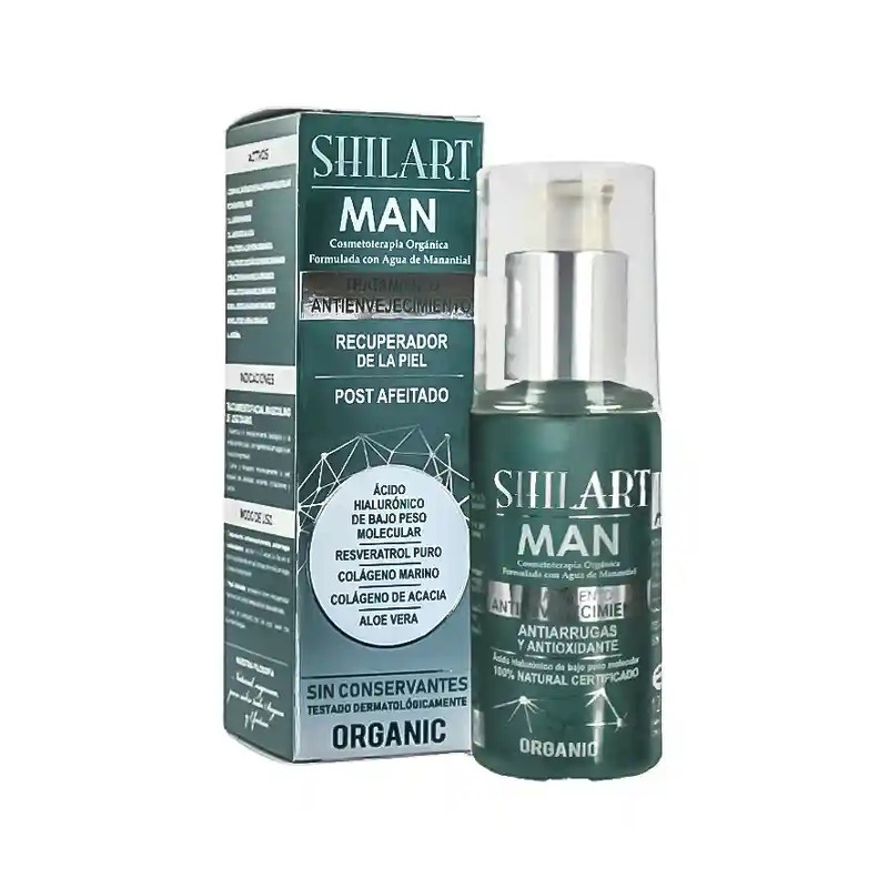 Emulsion facial man 120ml shil