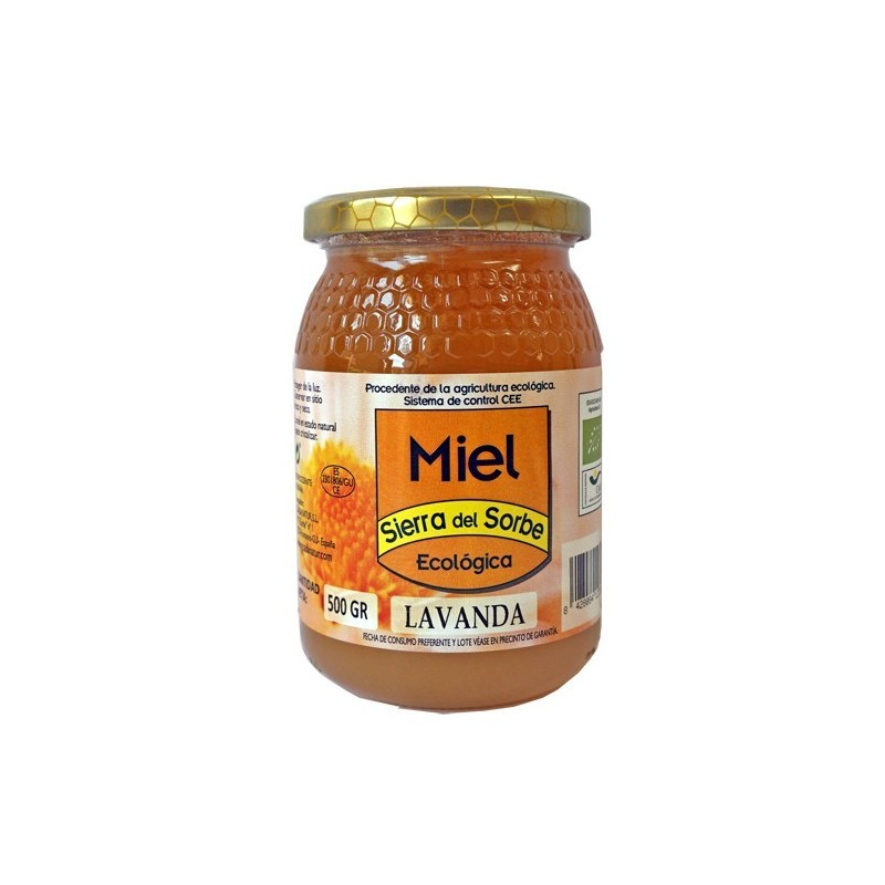 Miel lavanda eco 500g sierra del sorbe