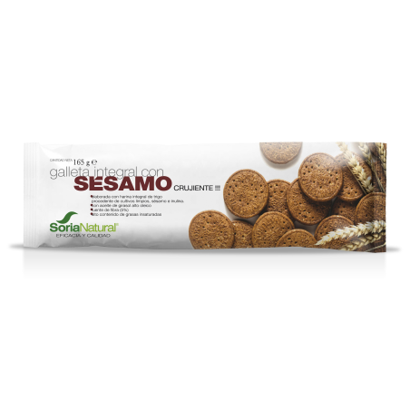 Galletas integrales sesamo soria natural