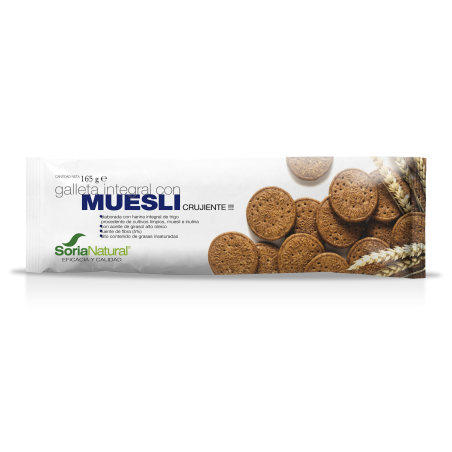 Galletas integrales muesli soria natural
