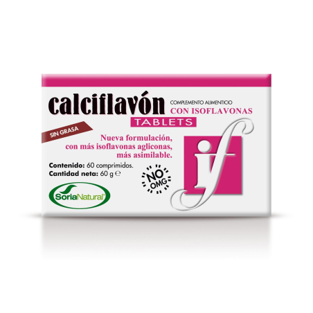Calciflavon 60caps soria natural