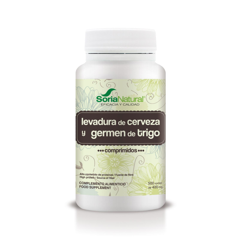 Levadura+germen 500comp soria natural