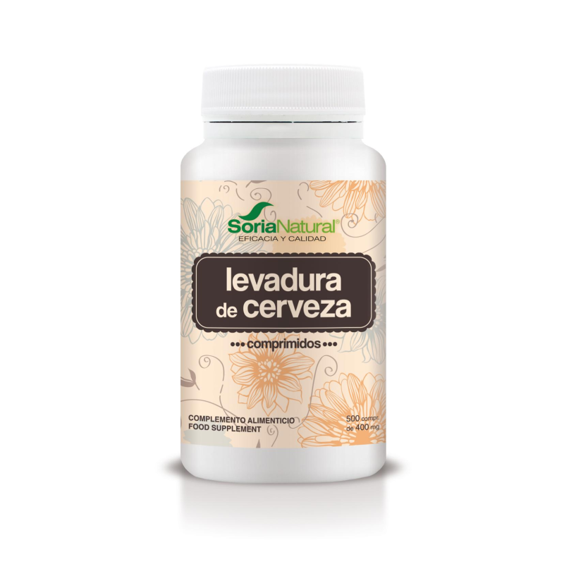 Levadura cerveza 500comp soria natural