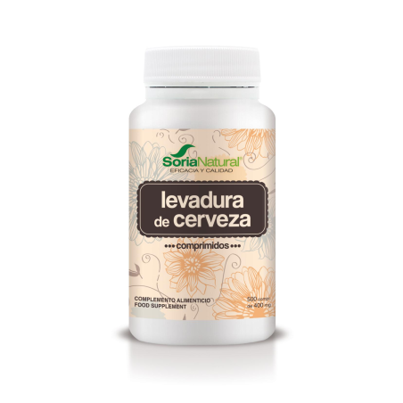 Levadura cerveza 500comp soria natural