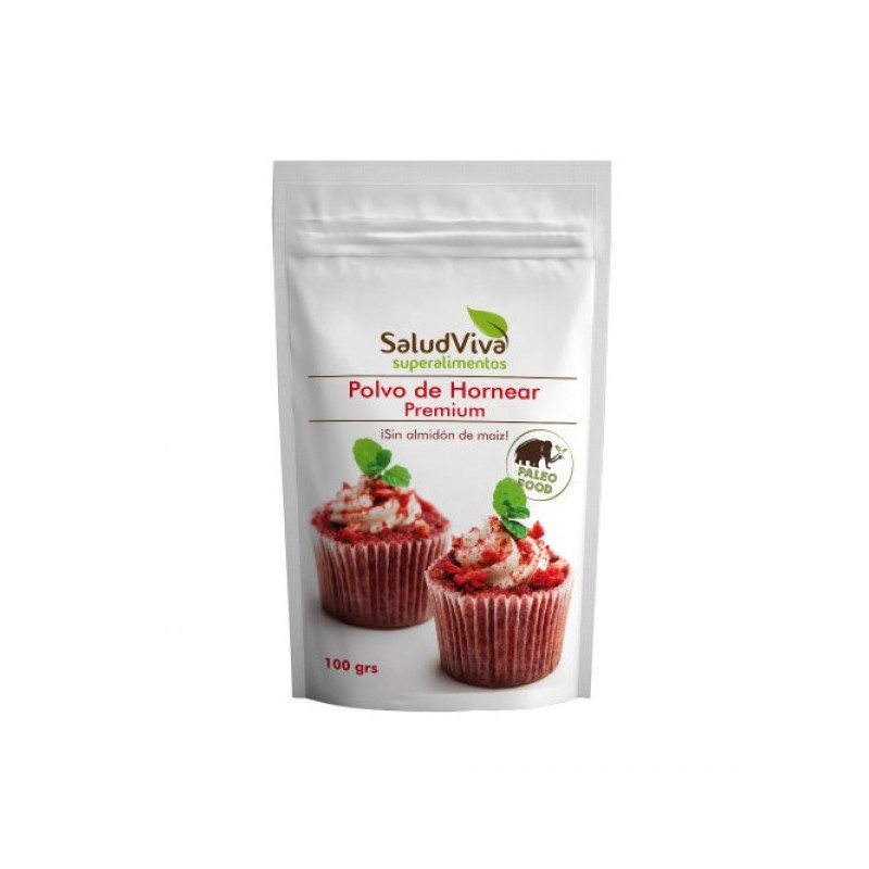 Polvo hornear premium 100g salud viva
