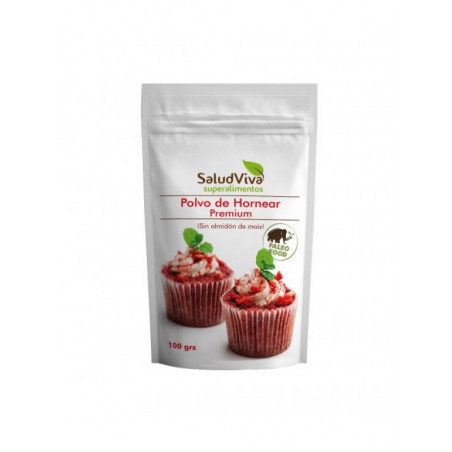 Polvo hornear premium 100g salud viva