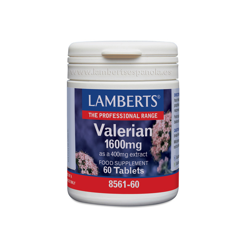 Valeriana 1600mg 60tabs lamberts