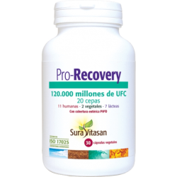 Pro-recovery 30caps. sura vitasan