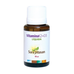 Vitamina d3+k2 15ml25ug+120ug sura vitasan
