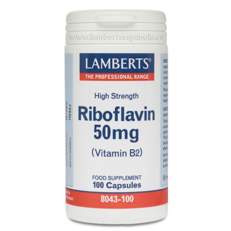 Riboflavin 50mg vit.b2 lamberts