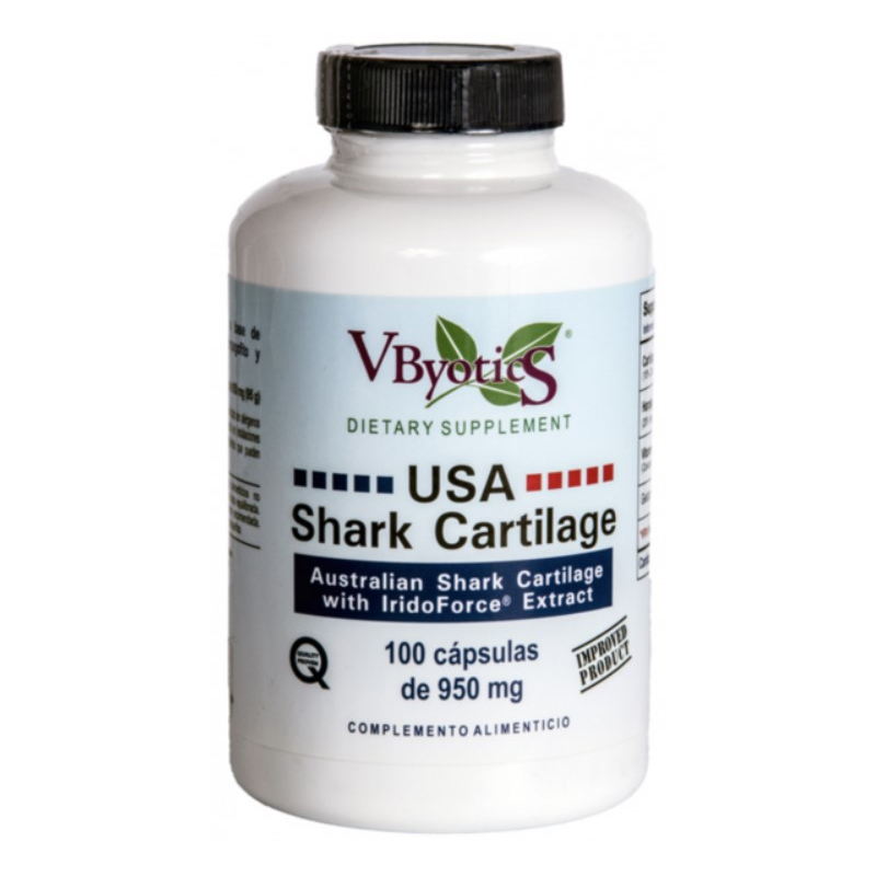 Usa shark cartilage 100c 950mg vbyotics