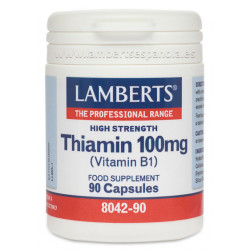 Vitamina b1 thiamin 100mg lamberts