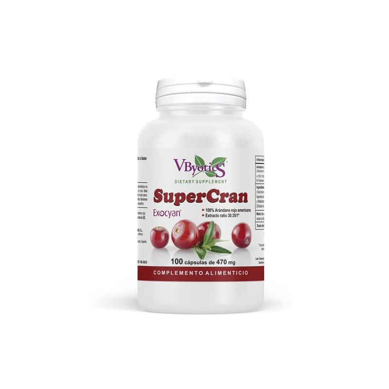 Supercran 100caps arandano roj