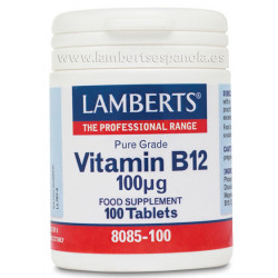 Vitamina b12 100ug.100tab.lamberts