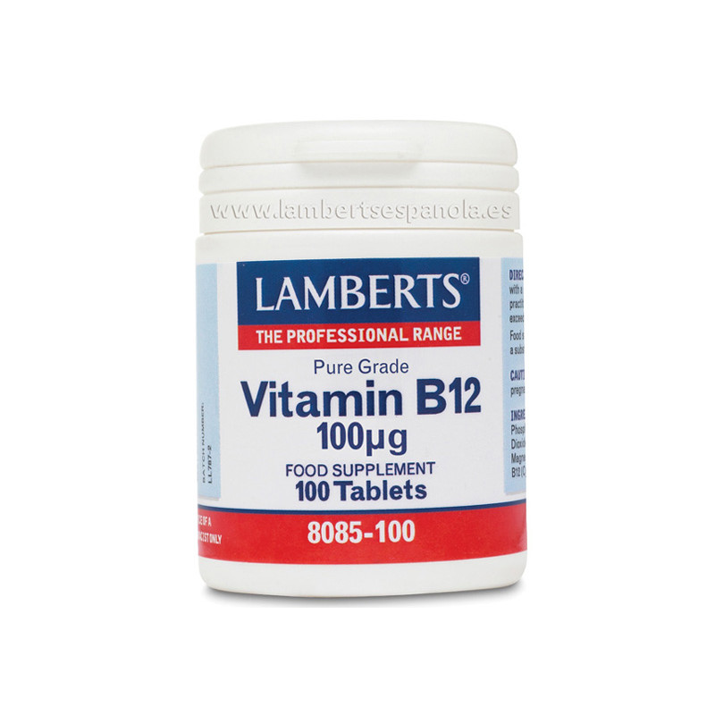 Vitamina b12 100ug.100tab.lamberts