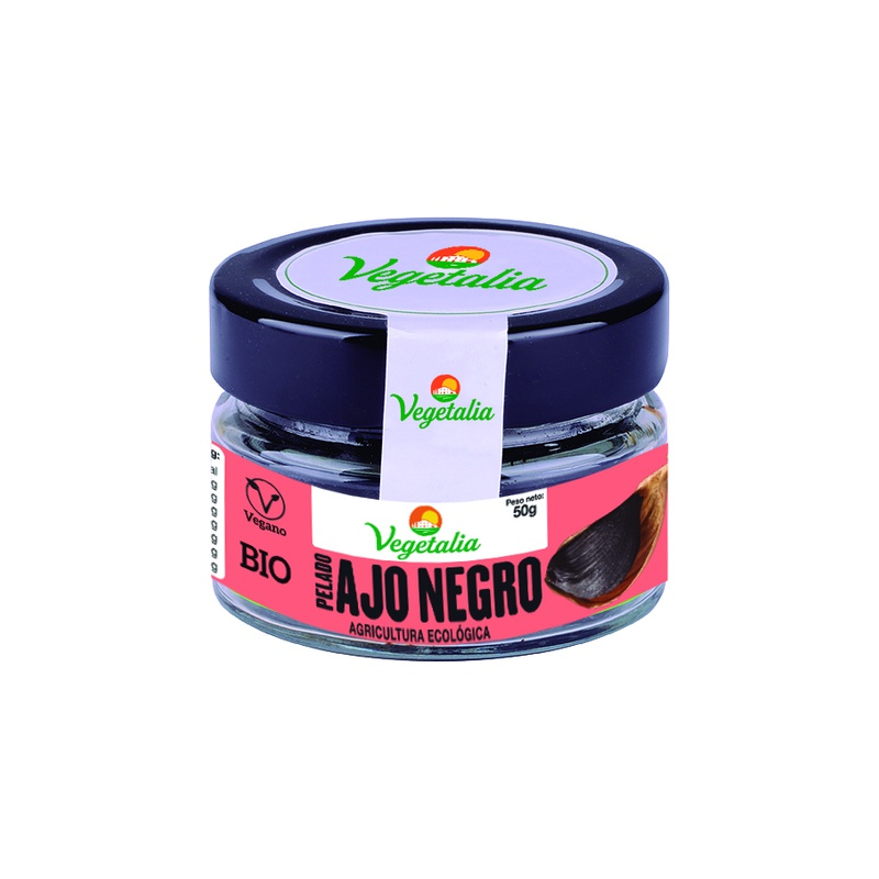 Ajo negro pelado 50gr vegetali