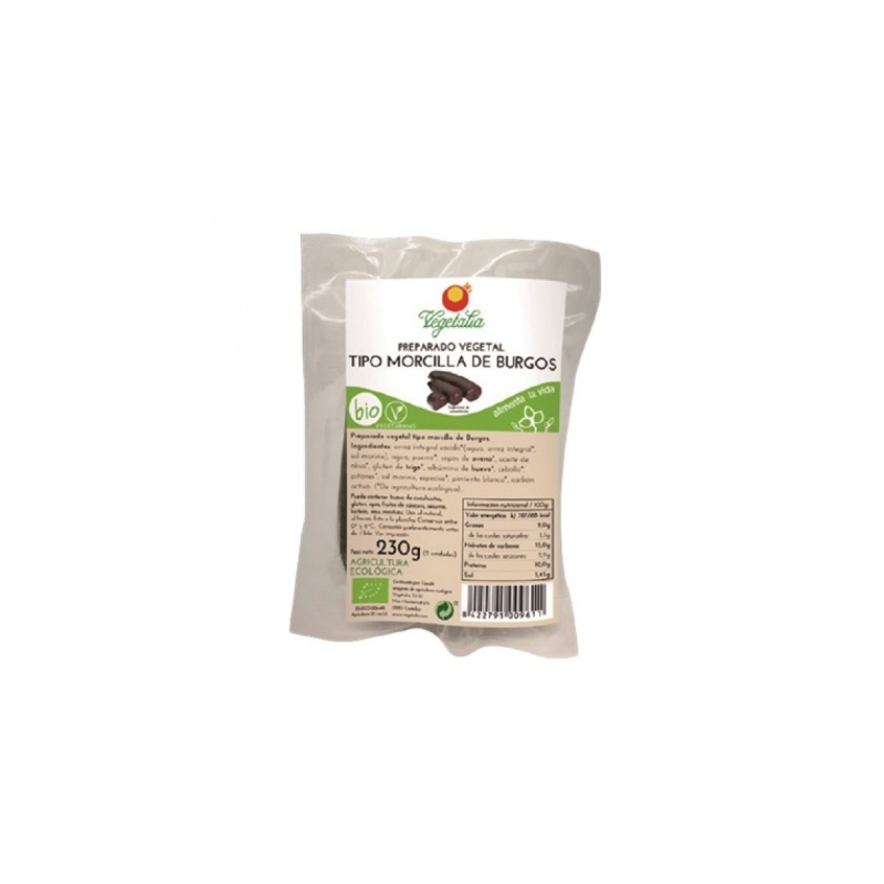 Morcilla de burgos 230gr veget