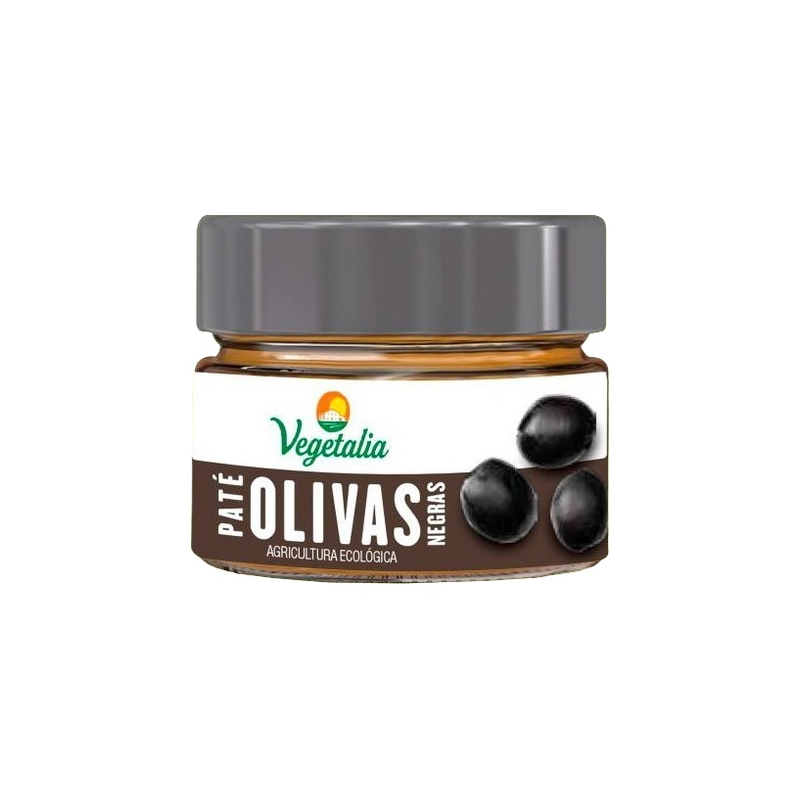 Pate olivas negras 200g vegetalia