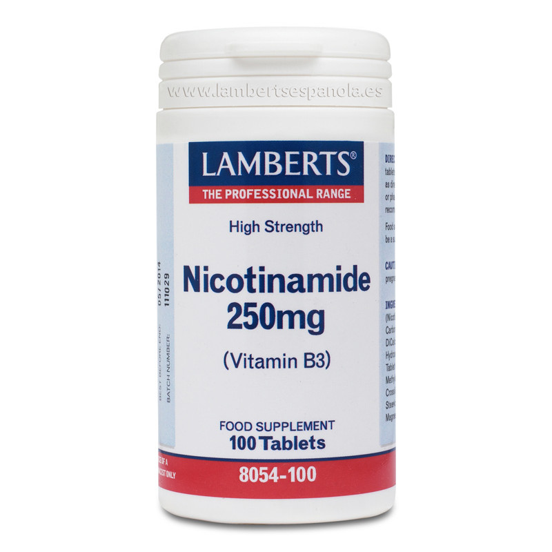 Nicotinamide vit.b3 100tb. lamberts
