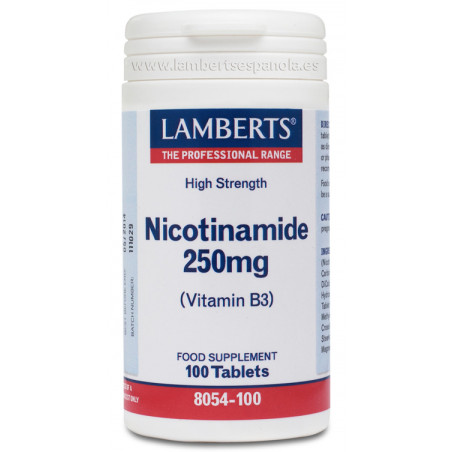 Nicotinamide vit.b3 100tb. lamberts