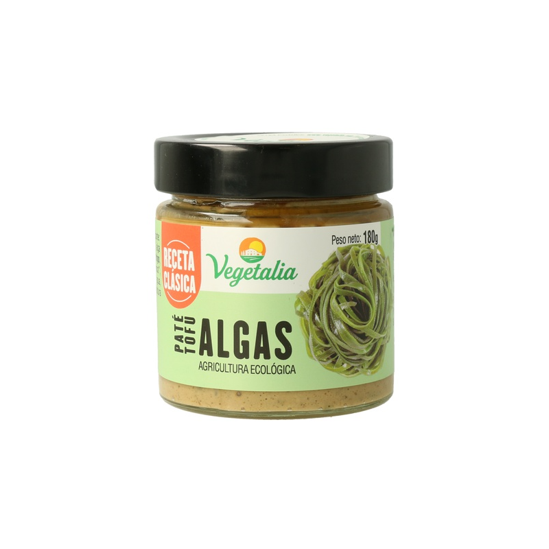 Pate algas bio180gr vegetalia