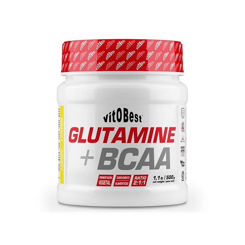 Glutamina+bcaa 200gcola zero vitobest