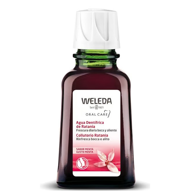Agua dentifrica ratania 50ml weleda