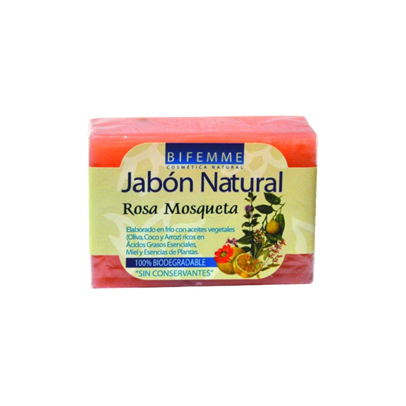 Jabon rosa mosqueta ynsadiet