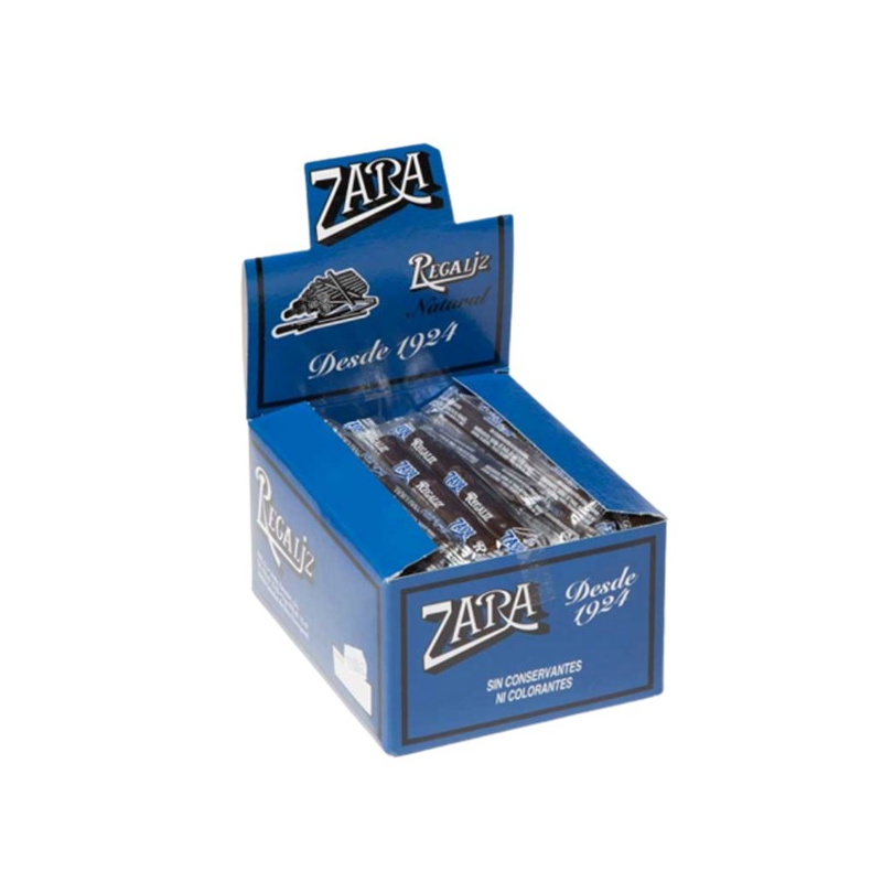 Regaliz zara 100 barras