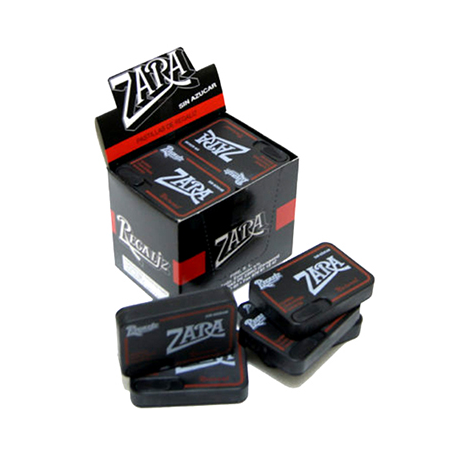 Regaliz zara pastillas s/a cajita negra diplan