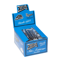Regaliz zara sin azucar caja 100 barritas