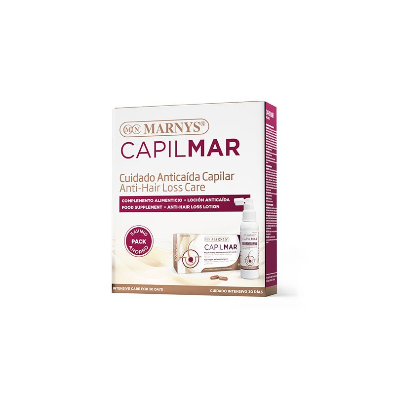 Capilmar pack (locion+comprimidor) marnys