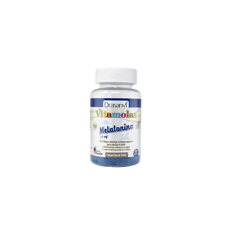 Vitamolas  melatonina 1,9 mg 60 gomi. adultos dras