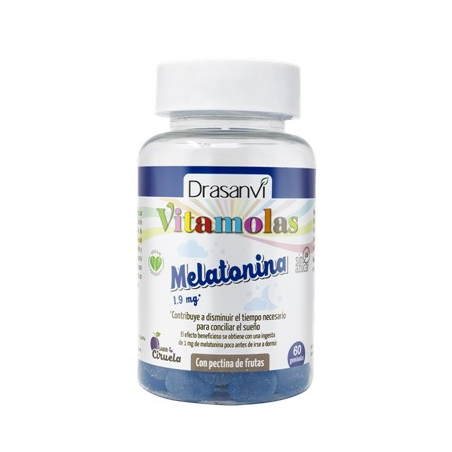Vitamolas  melatonina 1,9 mg 60 gomi. adultos dras