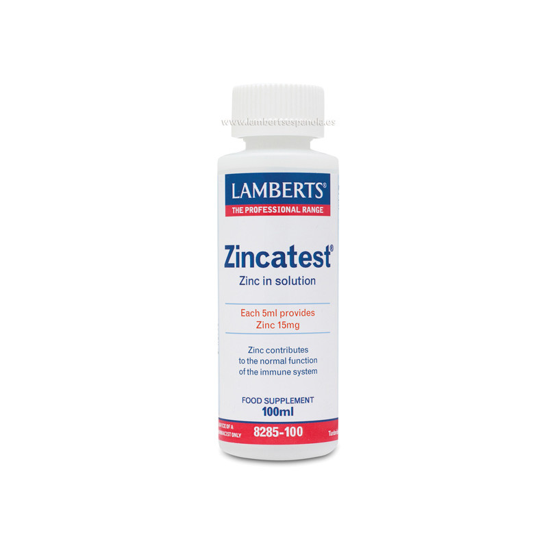 Zincatest 100ml lamberts