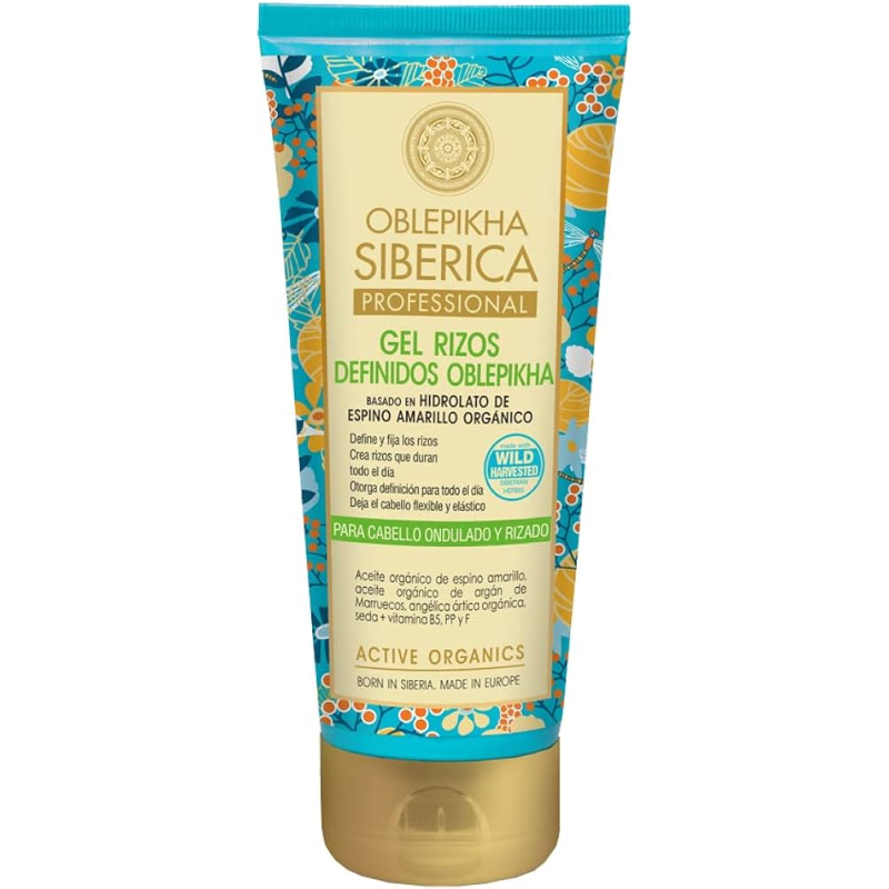 Natura siberica gel rizos definidos 200ml