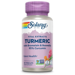 Turmeric bromelain boswellia 60c solaray