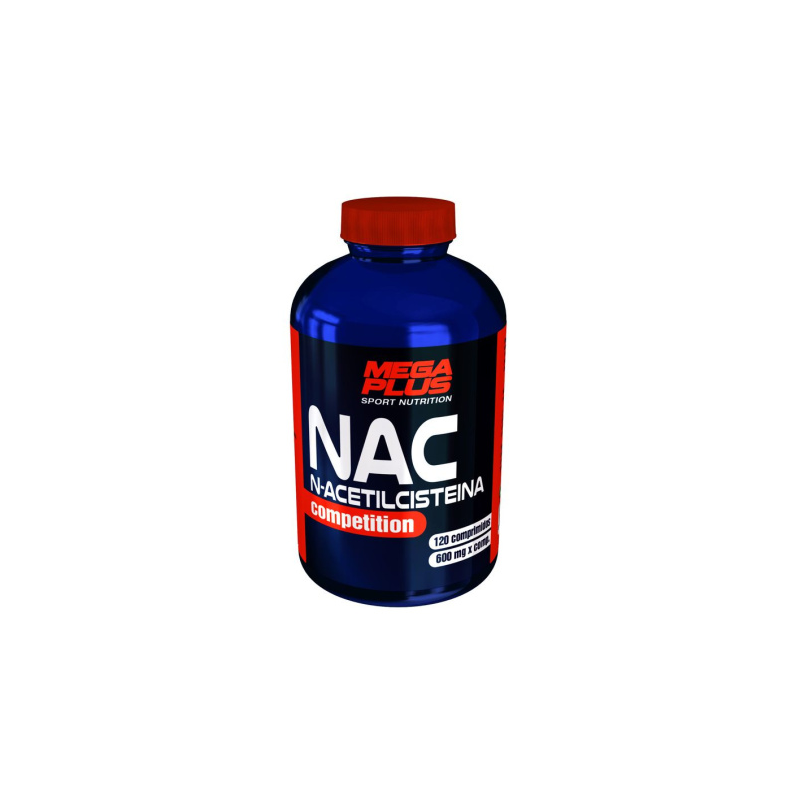 Nac n-acetil cisteina 600mg 120comp mega plus