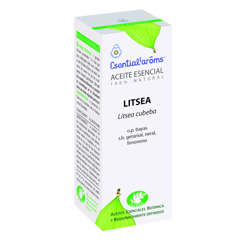 Aceite esencial litsea cubeba esential aroms 10ml