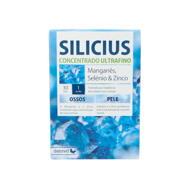 Silicius organico dietmed 30cap