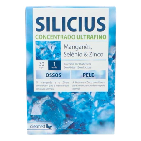 Silicius organico dietmed 30cap