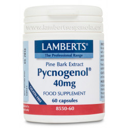 Pycnogenol 40mg 60cap lamberts