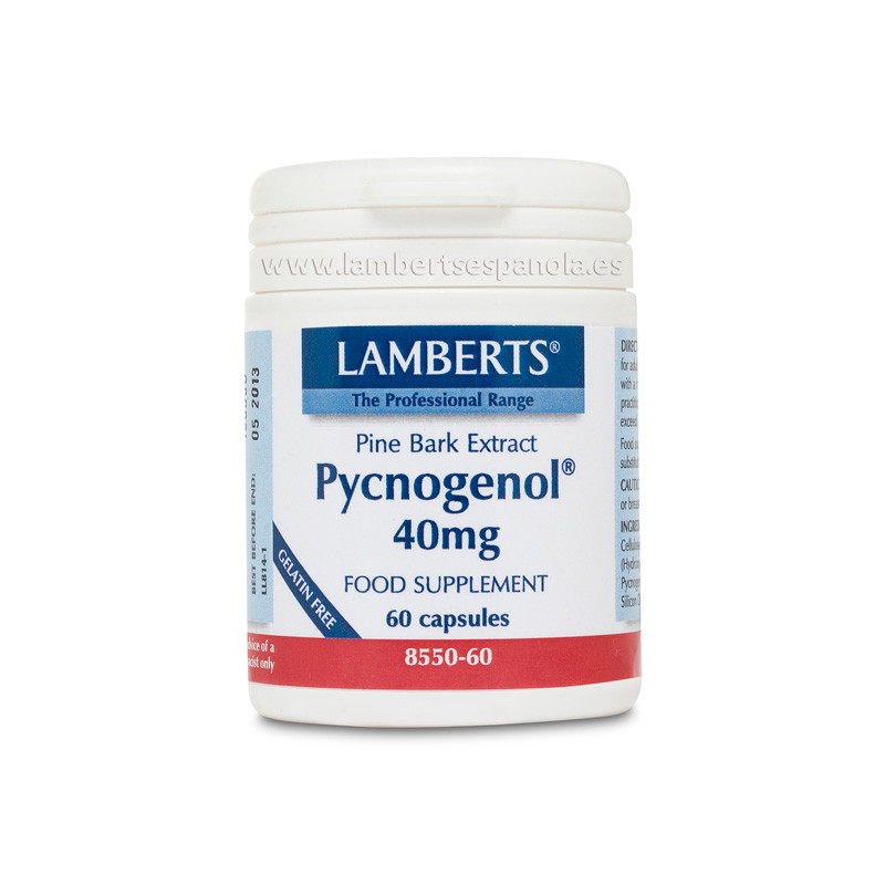 Pycnogenol 40mg 60cap lamberts