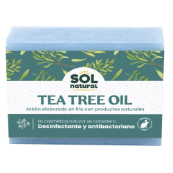 Jabon arbol de te desinfectante sol natural 100g