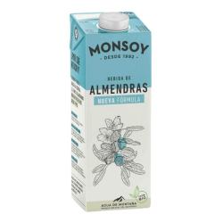Monsoy almendra bio 1l