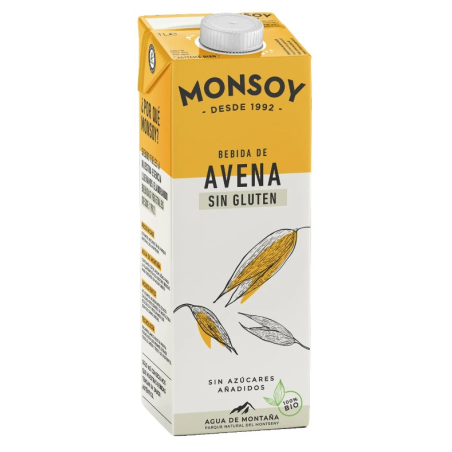 Monsoy avena sin gluten bio 1l