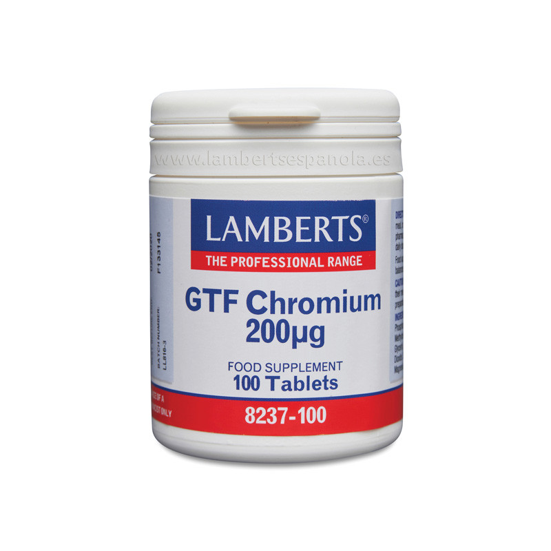 Cromo gtf 100cap.200ug.lamberts